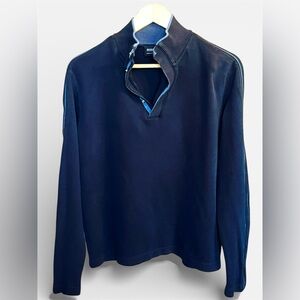 Hugo Boss Blue navy Regular Fit Sweater